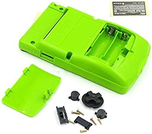 החלפת מלא שיכון מעטפת מקרה כיסוי חבילה עם כפתורי מברגים עבור משחק ילד צבע תיקון חלק-אפל ירוק
