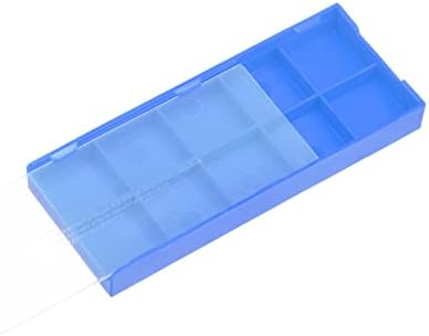 5 יחידות 40 על 98 קופסות אחסון עבור מחרטה הפיכת כלים קרביד מוסיף, כחול