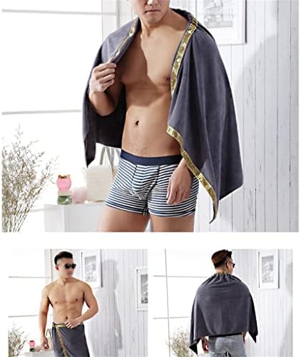 ניתן ללבוש מגבת רחצה של LEPSJGC לגברים חצאית אמבטיה מוגדלת מתכווננת למבוגרים.