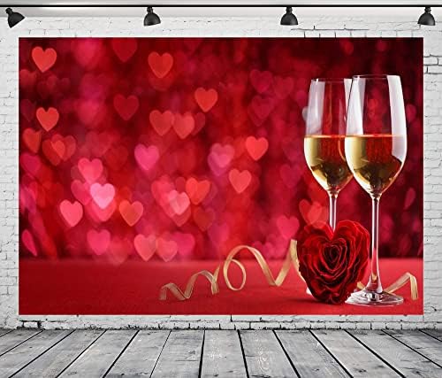 Corfoto אדום אהבה רקד לב אדום בוקה לבבות גביע ורד רקע ורד רקע יום עבודה למסיבת יום הולדת מקלחת כלה