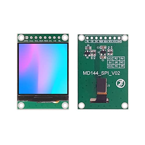 1.44 אינץ '128x128 HMI חכם חכם חכם UART UART TFT LCD מודול לוח תצוגה עבור ARDUINO ללא לוח מגע