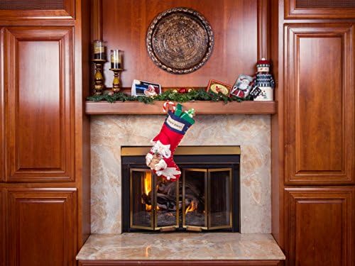 בית אימפריאלי תלת מימד גרב חג מולד, עיצוב חג חמוד, מחזיק צעצועים של סנטה, גרב איש שלג, קישוטים למסיבות חג