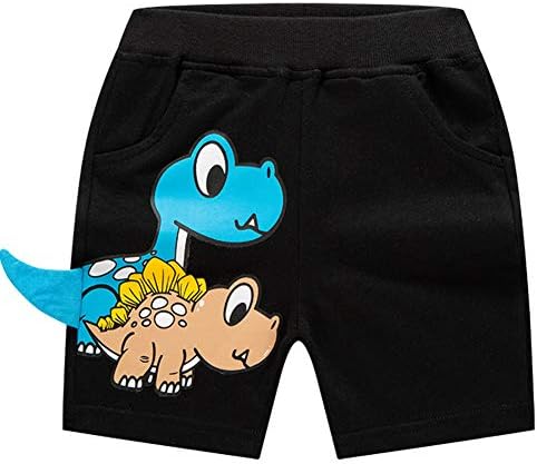 מכנסי דינוזאור פעוטות של יאולה מכנסיים קצרים מכנסיים קצרים מזדמנים מכנסי קיץ לתינוק