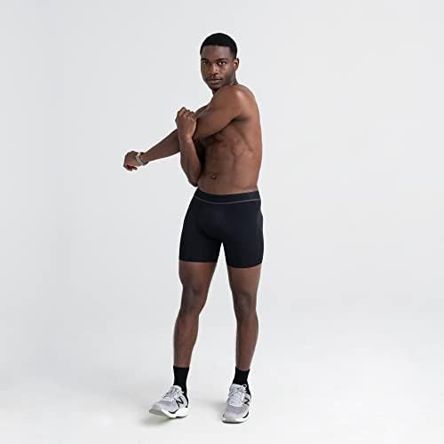 תחתונים של Saxx גברים - תקצירי בוקסר רשת קינטיים עם דחיסה קינטית עם תמיכה בכיס מובנית - תחתונים לגברים