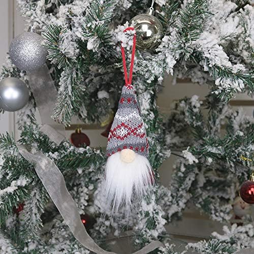 קישוט בובת קישוט סנטה מסיבת חג המולד תליית צעצוע שלג עיצוב בית קישוטי גרלנד