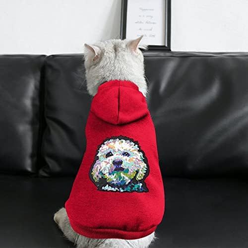 כלב פודל מלטפו תלבושות כלב תלבושות מחמד בגדים עם אביזרי כובע לחיות מחמד לגור וחתול XL