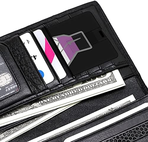 אגרוף מוגבה לא-בינארי גאווה כרטיסי בנק USB כונני פלאש זיכרון נייד כונן אחסון מקש נייד 64 גרם