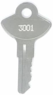אומן 3034 מקש ארגז כלים החלפה: 2 מפתחות