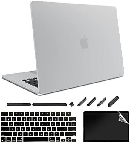 AIGOZHE תואם ל- MacBook Air 13.6 Case 2022 שחרור A2681 M2 Chip Chip Retina תצוגת רשתית, מעטפת פלסטיק