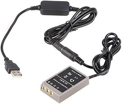 כבל מתאם חשמל של Fotga עבור USB לסוללת דמה BLS-5 BLS-50 BLS-1 לאולימפוס E-PL1/2/3 E-PL5 E-PL6 E-PL7