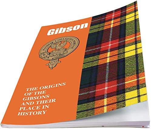 אני Luv Ltd Gibson Astract חוברת Ancestry היסטוריה קצרה של מקורות השבט הסקוטי