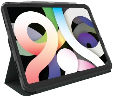 Gear4 Brompton + Folio Case עבור 11 iPad Pro ו- 10.9 Ipad Air קל משקל, 6.5ft D30 הגנה על טיפה, שחור