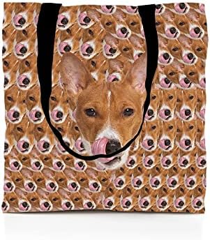 גוגלילי מצחיק ביישון פריז כלב תיק לחיות מחמד בעלי החיים מחית פרצופים ראש כתף תיק עבור מזדמן קניות נסיעות