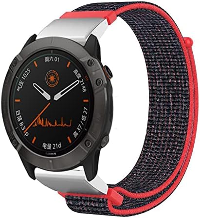 שחרור מהיר של SVAPO רצועת ניילון Watchband עבור Garmin Fenix ​​7x 7 6x 6 Pro fenix 5x 5 3 3hr 935 945 שעון