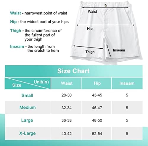 השפעה גברים של 5.5 אינץ תפר קצר מכנסיים מקרית למתוח מכנסיים קצרים לגברים היברידי מכנסיים קצרים