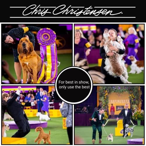 כריס כריסטנסן שמירת גרייס טיפול כלבים שמפו, שמפו הכלב, החתן כמו מקצועי, מסיר כתם שתן, שמפו