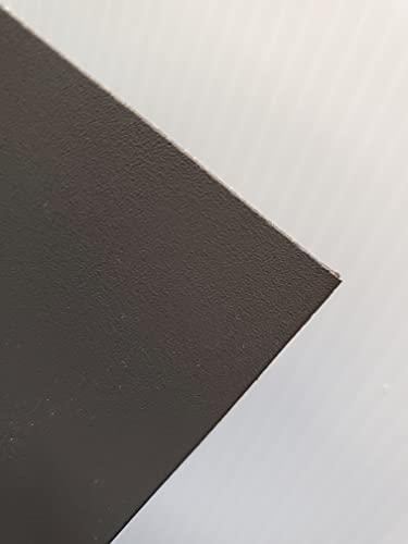 Kydex T- שחור, גיליון תרמי-פורמינג פרימיום 24 x 48 .060 עבה