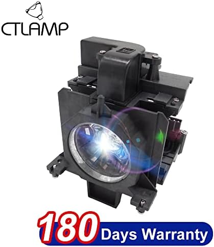 CTLAMP A+ איכות POA-LMP136 / 610-346-9607 נורת מקרן החלפה נורת מנורת עם דיור תואם ל- SANYO PLC-XM150 PLC-XM150L