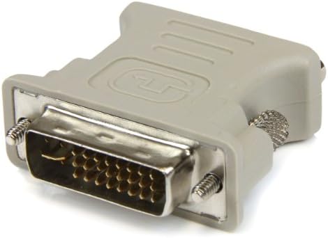 Startech.com DVI למתאם כבלים VGA - DVI ל- VGA - חבילה 1 - DVI זכר ל- VGA נקבה, בז '