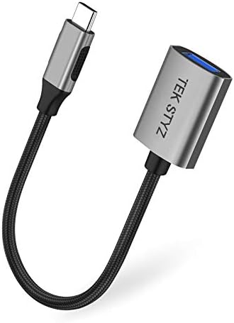 מתאם Tek Styz USB-C USB 3.0 תואם לממיר הנשי Sportsman Polaris OTG Type-C/PD USB 3.0.