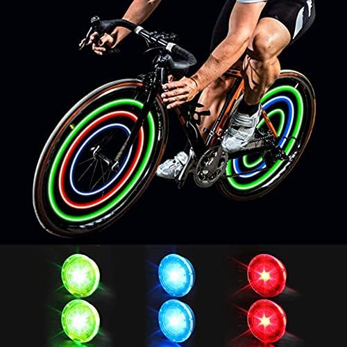 סט אור אופניים נטענת, פנס קדמי סופר בהיר ואור אופניים אחורי, סוללת ליתיום 650 מיליאמפר / שעה,