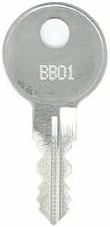 Kobalt BB029 מקש ארגז כלים החלפה: 2 מפתחות