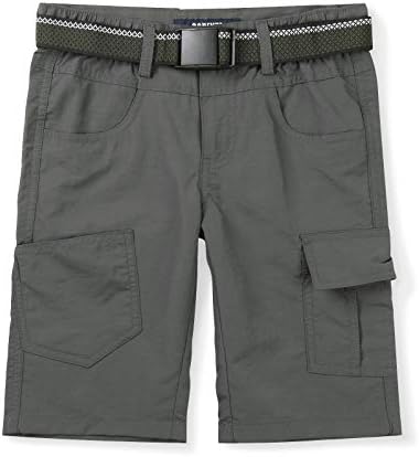 מכנסי מטען יבש מהיר של אוצ'נטם של אוקנטם, מכנסיים קצרים של מותניים אלסטיים, מכנסיים אתלטים של פעוטות לטיולים