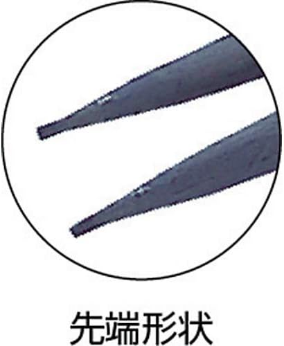 צבת טבעת SS-125F העליונה לציר, טופר ישר, טבעת תואמת, 0.1-0.4 אינץ ', קצה, 0.07 אינץ', סוג עדין אולטרה