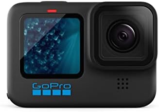 GoPro Hero11 שחור - מצלמת פעולה אטומה למים ודיור מגן ומטפל - אביזר רשמי