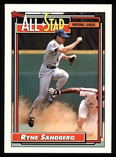 1992 Topps 387 All-Star Ryne Sandberg Chicago Cubs NM/MT Cubs