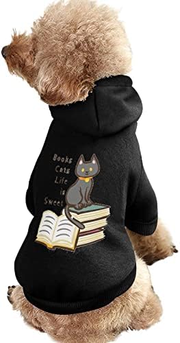ספרים חתולים החיים מתוקים תלבושות כלב אחד בגדים חליפת חיות מחמד עם אביזרי כובע לחיות מחמד לגור