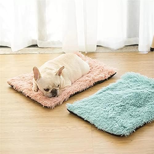 לא/מחצלת מיטת כלבים קטיפה כרית חיות מחמד חמה שמיכת גור רכה מאוד נעימה למיטות קטנות של כלבי מלונה
