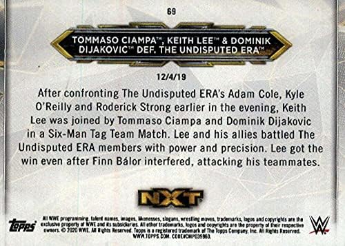 2020 Topps WWE NXT Bronze 69 Tommaso Ciampa/Keith Lee/Dominik Dijakovic