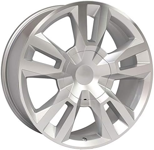 OE Wheels LLC 22 אינץ 'חישוקים מתאימים לפני 2019 סילברדו סיירה לפני 2021 טאהו פרברי יוקון אסקאלדה CV40 22x9