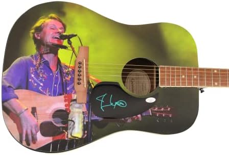 ג 'ים קאדי חתם על חתימה בגודל מלא מותאם אישית יחיד במינו 1/1 גיבסון אפיפון גיטרה אקוסטית עם