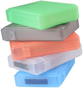 5 יחידות כיסוי ירוק דיסק קשיח כחול אפור נייד סנטימטרים דיסק אנטי סטטי אחסון כתום מחזיק כל מקרה וכונן