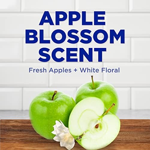 סבון כלים לשחר, סבון ידיים אנטיבקטריאלי, נוזל לשטיפת כלים, ריח פריחת תפוח, 19.4 אונקיות, חבילה