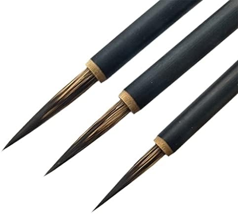 פלויינם 3 יחידות/סט קליגרפיה סינית מברשת עט עט קווי מברשת קו מברשת צבע מברשת צייר מברשת אמנות לכתיבת
