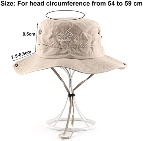 Orgjwd כובע אטום למים לנשים גברים קיץ הגנה על UV כובע שמש מהיר ספארי יבש כובע דייג רשת נושם כובע חוף