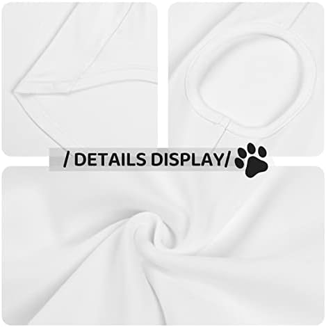חולצות חיית מחמד כותנה טוב-יו-יווני-עין-עין תלבושות כלב חתול כלב פיג'מה כלב רך אונות מחמד סרבלים 3x-לכלול