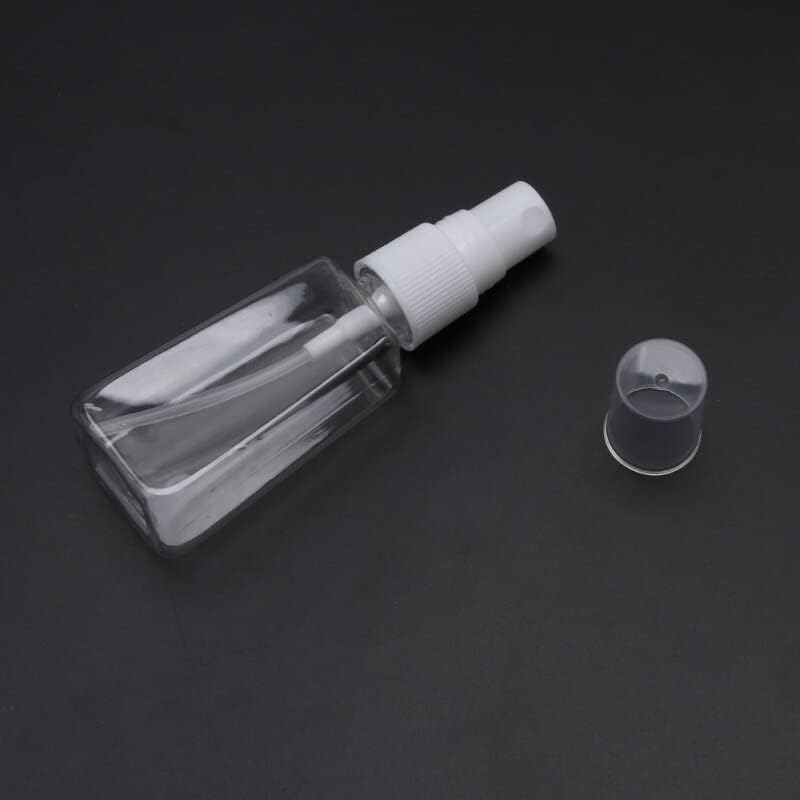 בקבוקי ריסוס ניידים, סט בקבוקי נסיעות מיני פלסטיק עם ערפל דק ריק 50 מיליליטר, מיכלי נוזלים קטנים