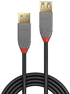 Lindy 1M USB 3.2 סוג הרחבה A, 5GBPS, קו אנתרה