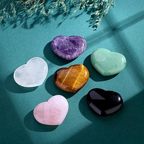 Qinjiejie 1.8 גבישים גדולים לריפוי אבן לב ללב קליר