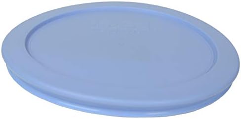 פיירקס 7201-מחשב כחול דרדר עגול פלסטיק מזון אחסון החלפת מכסה, תוצרת ארהב-2 מארז