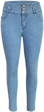 מכנסי מכנסיים למותניים אמצע המותניים של Sikye מכנסיים מכנסיים מכנסי ג'ינס קלאסיים מכנסי ג'ינס קלאסיים לנשים טרנדיות