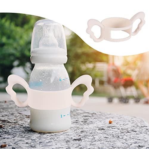 קיסאנג ' ל בקבוקי אביזרי תינוק סיליקון בקבוק אמא בקבוקי תינוק מחזיק עבור תינוק ידיות רחב צוואר תינוקות סיעוד