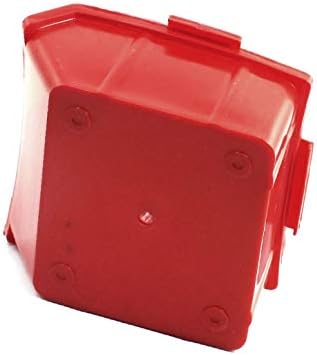 X-DREE 2 PCS פותחים ברגי פלסטיק אדומים קדמיים רכיבי רכיבים רכיבים חלקי מלאכה אחסון אחסון מחזיק