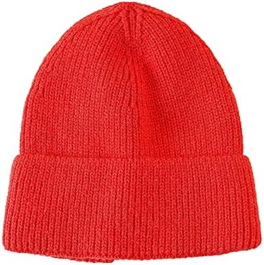 כובע אורגני לתינוק סוודר מוצק צבע כובע חם כובע סריגה לילדים חורף יוניסקס כובע כובע כובע לילדים