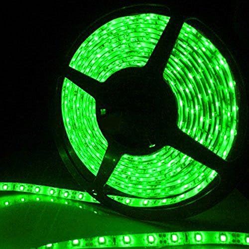 סרט Lonve LED גמיש 5 מטר אטום למים 5050 SMD 300 נוריות LED רצועות LED רצועת אור ירוק