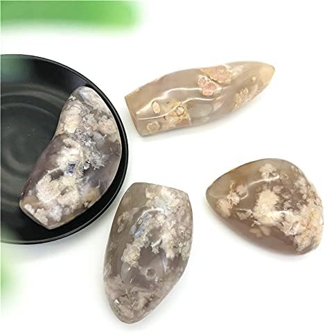 Laaalid xn216 פריחת דובדבן טבעי אגת קוורץ חופש קריסטל אבני ריפוי מציג דגימה מינרלית תפאורה של אבנים